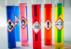 toxic-chemicals-beakers-red-blue-yellow-pink