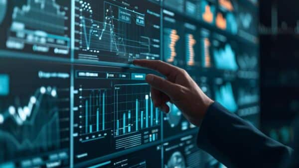 Person using dashboard