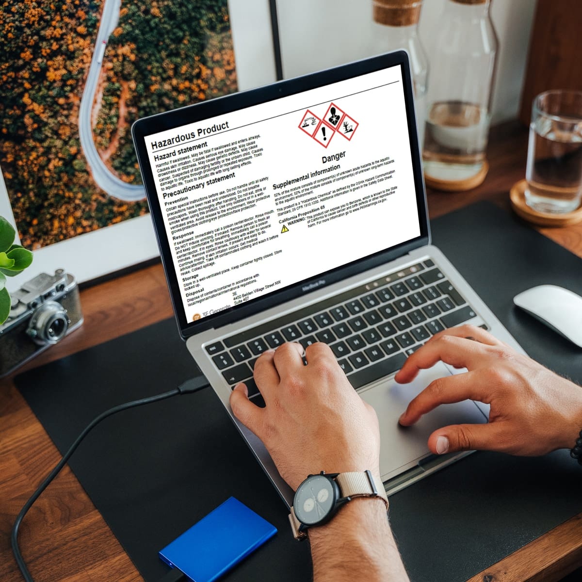Integrated regulatory content for 3rd party applications
