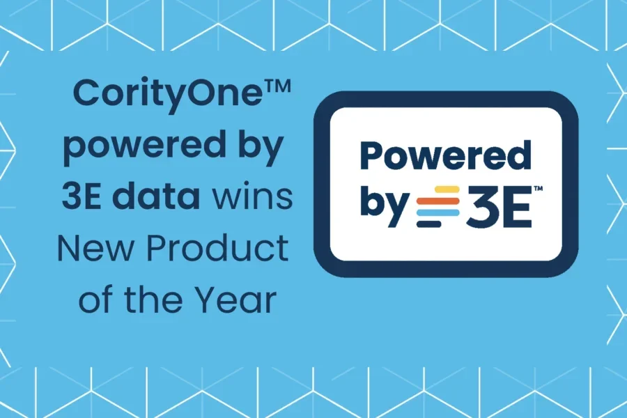 La solution de gestion des produits chimiques CorityOne™, Powered by 3E, remporte le prix du nouveau produit de l'année dans le domaine de la protection de l'environnement.