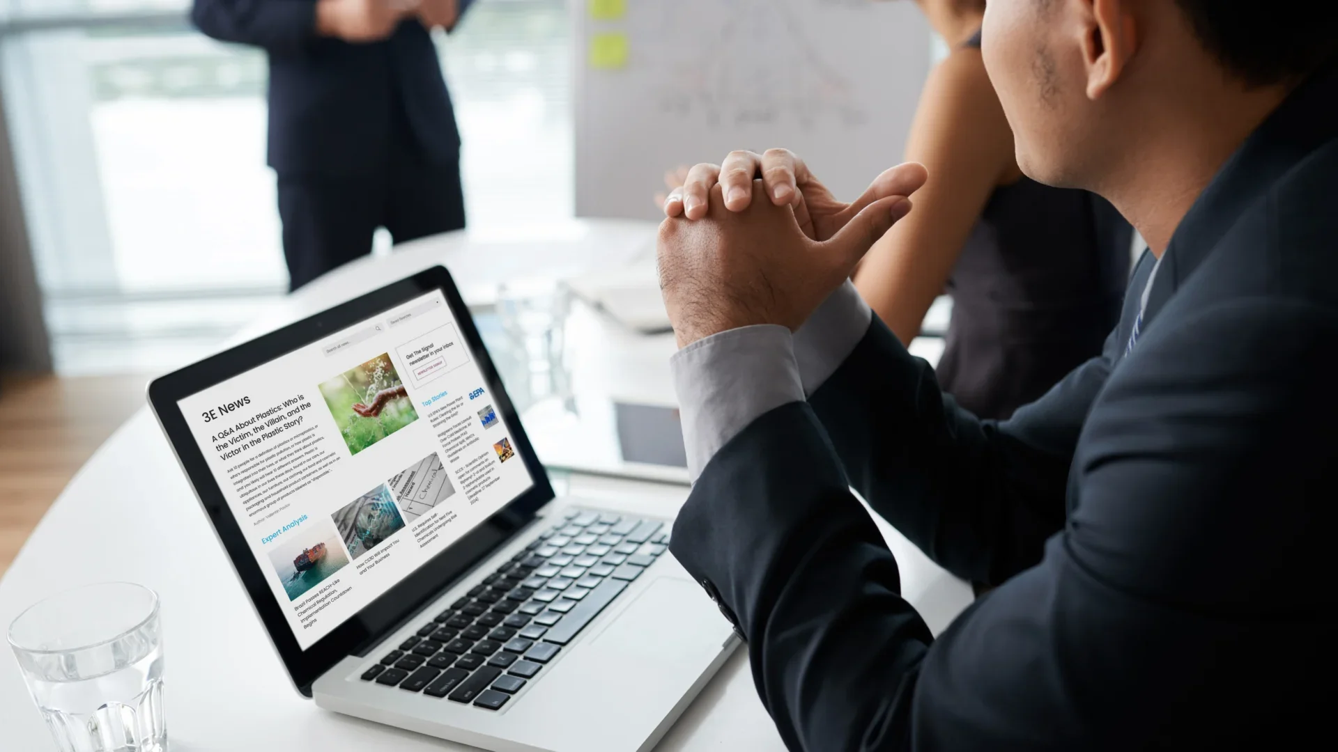 On-demand webinar on AI regulatory compliance software for chemical horizon scanning.