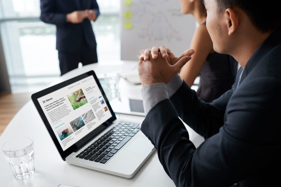On-demand webinar on AI regulatory compliance software for chemical horizon scanning.