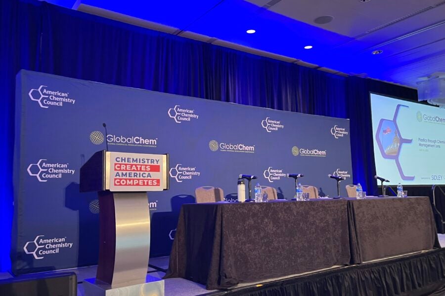 GlobalChem podium