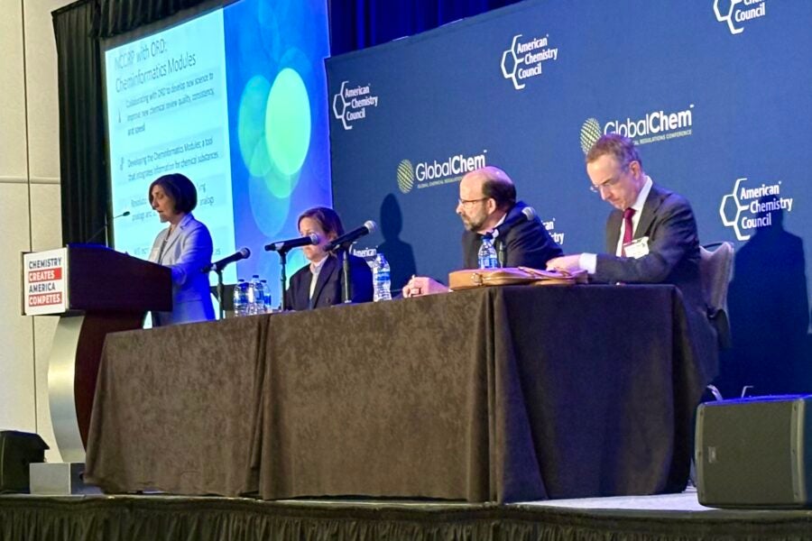 The EPA is working to update TSCA in order to clear the agency's backlog.