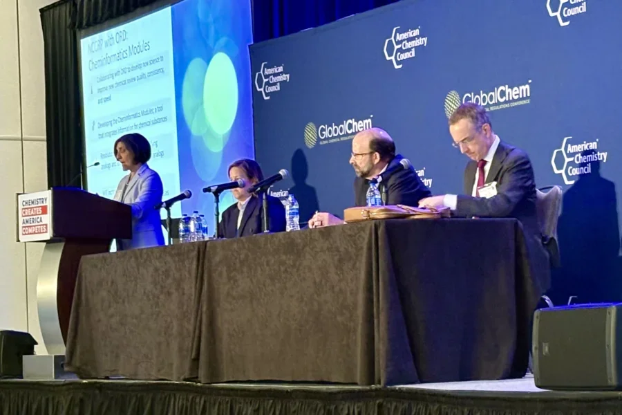 The EPA is working to update TSCA in order to clear the agency's backlog.