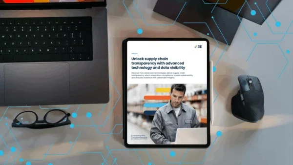 3E Exchange supports compliance and sustainability through flexible supplier surveys and AI-enables workflows. Read more in our eBook