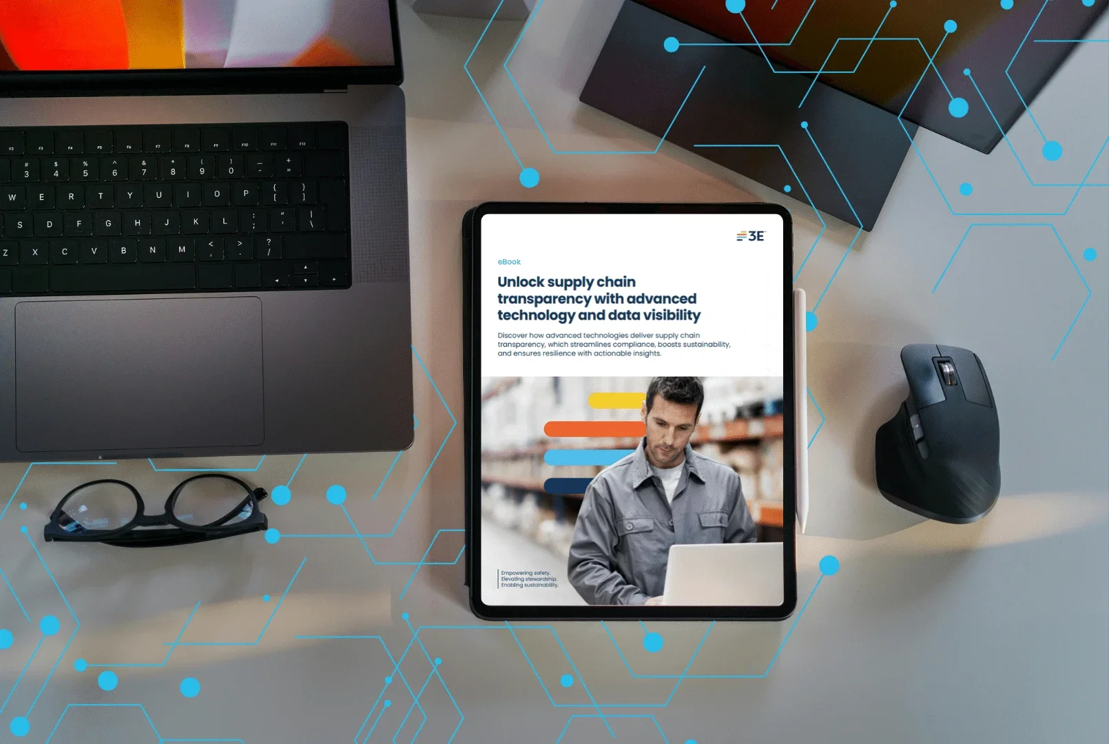 3E Exchange supports compliance and sustainability through flexible supplier surveys and AI-enables workflows. Read more in our eBook