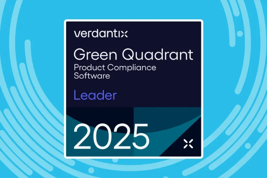 3E recognized as a Leader in Verdantix Green Quadrant 2025 for Product Compliance Software