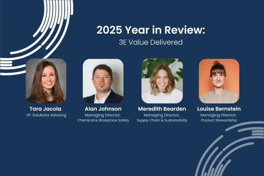 Solutions de conformité 3E : Jalons 2025 et innovations futures