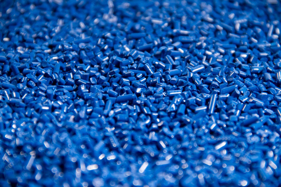 blue masterbatch dof