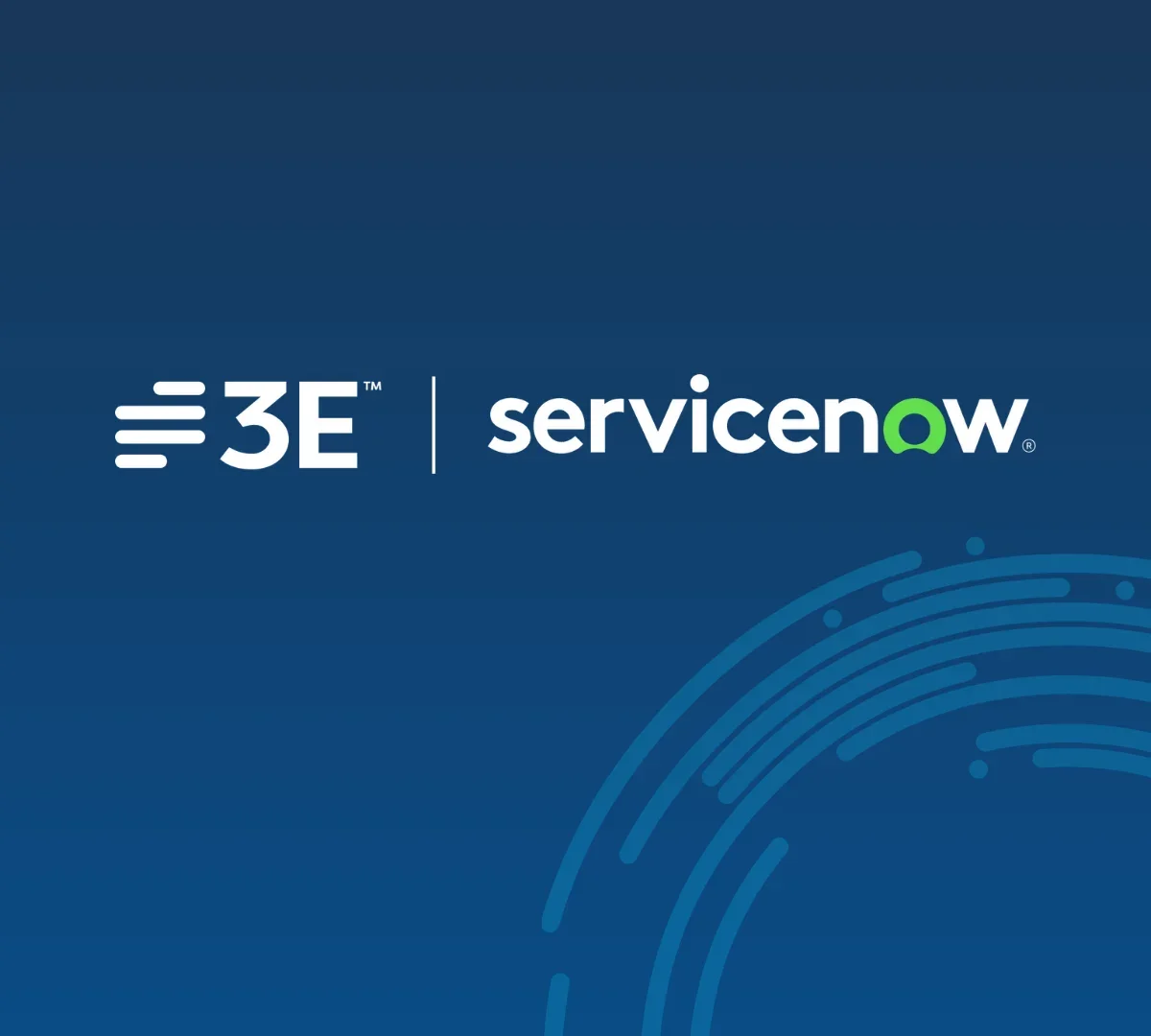 3E and ServiceNow announce partnership