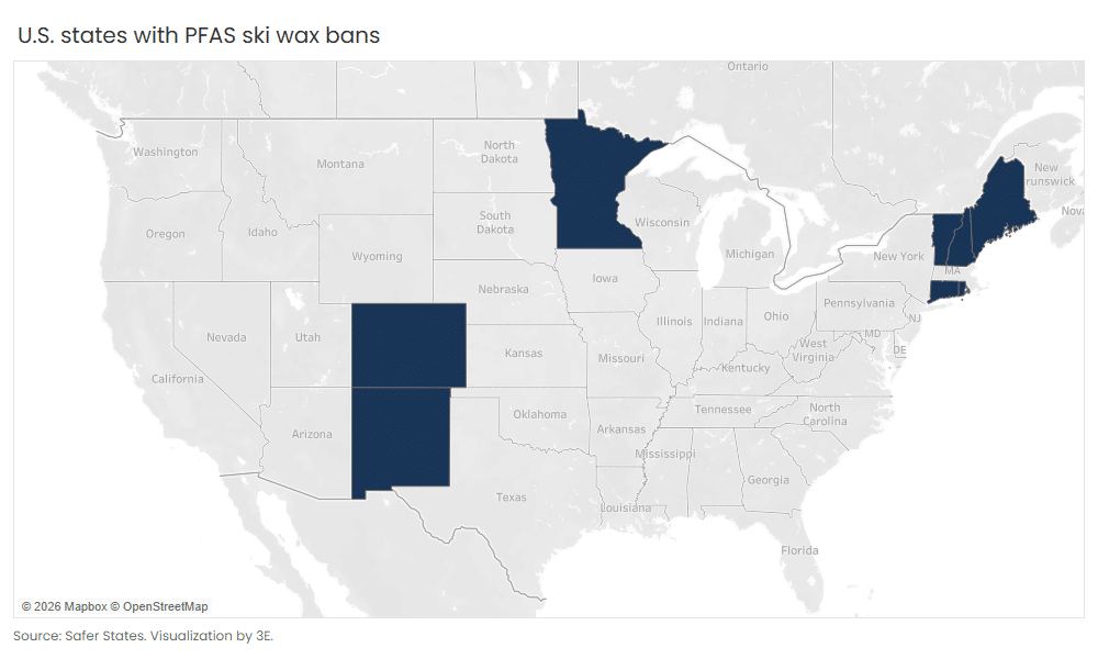 Individual states are implementing PFAS-related regulations to remove forever chemicals from production.