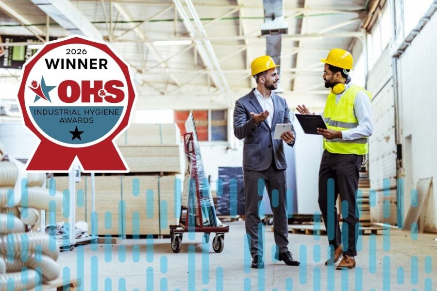 3E's Supplier SDS Loader available as part of the 3E ERC+, has been named a winner of the 2026 Occupational Health & Safety (OH&S) Industrial Hygiene Award